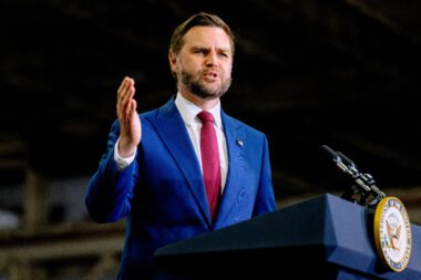 Vice President Vance Speaks At Event For Michigan Republican Candidates